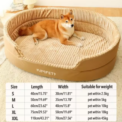 Double-sided washable pet nest