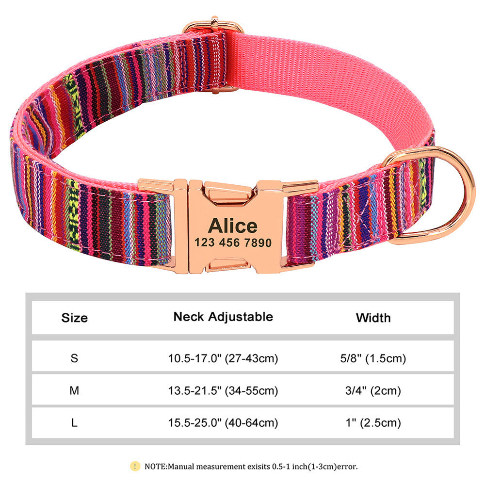 Original Personalized Collar