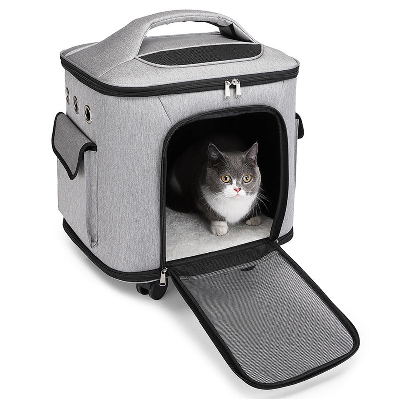 Portable Outdoor Pet Trolley Bag