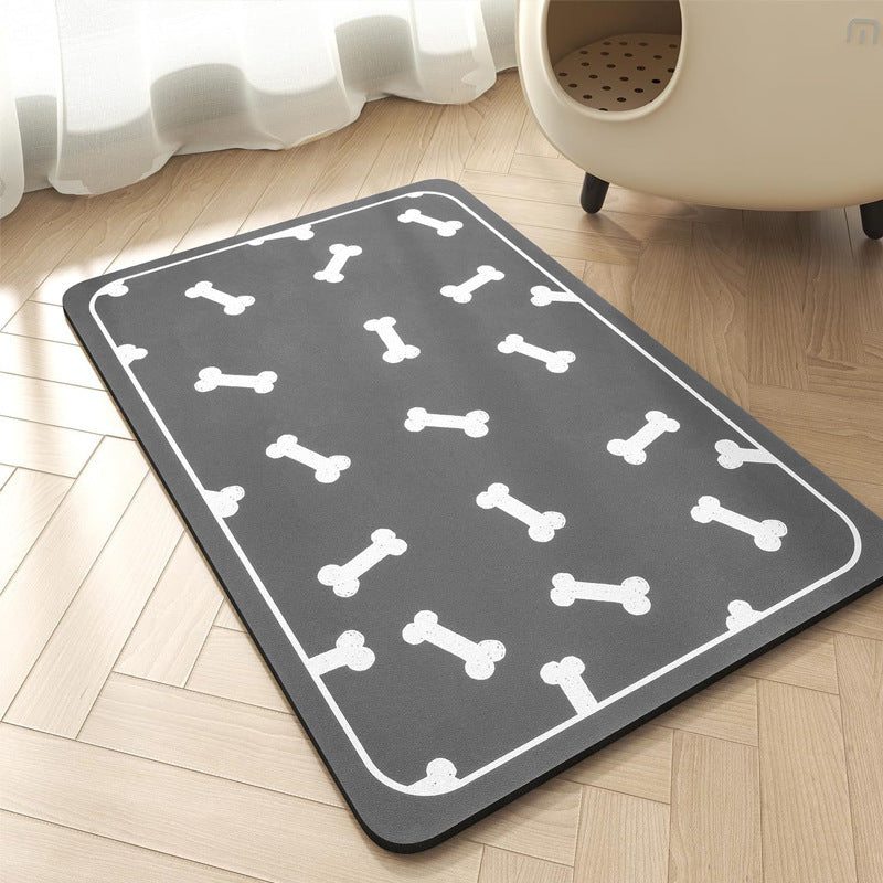 Quick Dry Absorbent Pet Feeding Mat