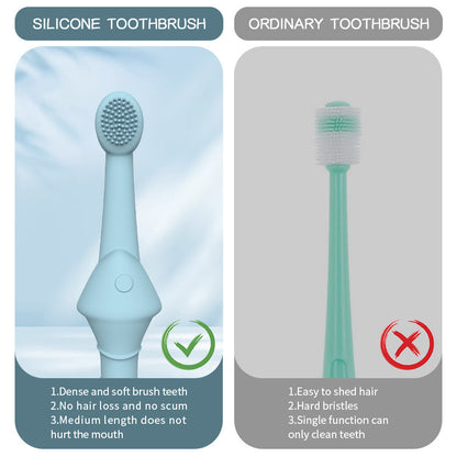 Pet Silicone Finger Toothbrush